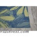 Beachcrest Home Galina Blue Indoor/OutdoorArea Rug BCHH9276